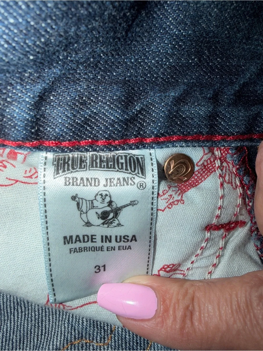 True Religion Billy Super T Flap Bootcut Jean